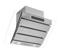 Caple SP612SS 60cm Spirit Angled Chimney Hood - STAINLESS STEEL