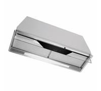 Caple TBU851 85cm Wide Stainless Steel Built-Under Canopy Hood