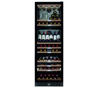 Caple WF1553BG 60cm Freestanding Triple Zone Wine Cooler - BLACK