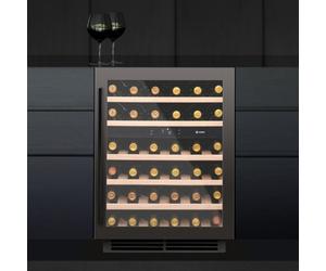 Caple WI6135GM 60cm Undercounter Dual Zone Wine Cooler - GUNMETAL
