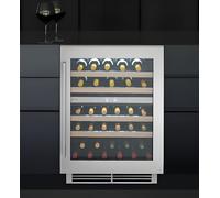 Caple WI6150 - Stainless steel 44 Bottle Capacity Wine Cooler - F energy