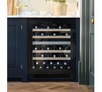 Caple WI6155BG - Black Wine Cooler - 44 Bottles