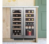 Caple WI6234 60cm Undercounter Dual Zone Wine Cooler - STAINLESS STEEL