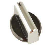 Caple WMD1354 WMD2954 Oven / Warming Drawer Control Knob (Silver / Black)