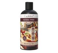 CaplinTec Worktop Oil - Wood Surfaces Oil with Premium Protection, the Ultimate Solution for Preserving and Beautifying Your Kitchen Worktops, Decking, and Garden Furniture (250ml)
