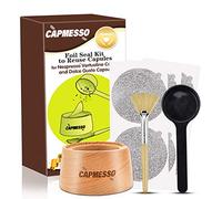 CAPMESSO Aluminum Foil Seals Kit to Reuse Refillable Nespresso Vertuoline Capsules, Vertuoline Pods (Complete Seal Kit+100pcs Lids)