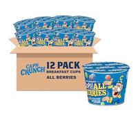 Cap'n Crunch Breakfast Cereal, Oops All Berries 32ml Single Cups (Pack of 12)