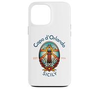Capo d'Orlando Lighthouse Sicily Italy Case for iPhone 13 Pro Max
