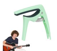 Capo For Acoustic Guitar - Guitar Capo with 6 Guitar Picks for Acoustic, Professional Capo for Acoustic and Electric Guitars, Trigger Tension Adjustable for Perfect Tone, Guitar Plectrums and A Pouch