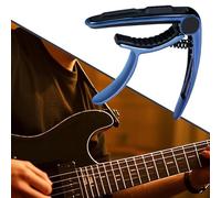 Capo for Acoustic Guitar | Ukulele Metal Tuning Clip | Precision-Engineered Lightweight Guitar Capo Clip for Stage Performance, Live Concert & Practice