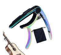 Capo for Electric Guitar | Ukulele Clamp Accessories,Multi-Function Portable Guitar Capo for Stage Performance, Live Concert, Practice, Learning, Recording