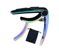 Capo for Electric Guitar, Ukulele Metal Tuning Clip, Portable Guitar Capo Multi-functions Heavy-Duty Ukulele Clamp for Beginner Learning Practice