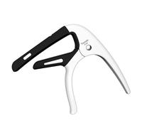capo tasto Transposing Clip Classical Folk Electro Acoustic Guitar Clip Multifunctional Universal Clip Instrument Accessory(Color:Bianco)