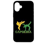 Capoeira Fight Dance Brazilian Flag Martial Arts Training Case for iPhone 16 Plus