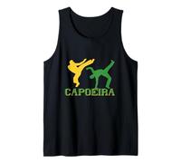 Capoeira Fight Dance Brazilian Flag Martial Arts Training Tank Top