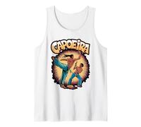 Capoeira Martial Arts Silhouettes Design Tank Top