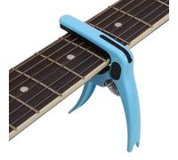 Capos for Acoustic Guitars, Electric Guitar and Ukulele Capo with Bag, Lightweight Quick Change Guitar Capo Clamp for Acoustic/Electric Guitars, Bass, Mandolin, Banjo, Ukulele (Blue)