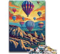 Cappadoci Turkey JigsawPuzzle 1000 Pieces for Teenagers, Family Activity with Matching Poster And Trivia Sheet for Age 14+ 1000pcs(50x75cm)