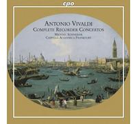 Cappella Academica:Schneider - VIVALDI, A.: Recorder Concertos