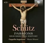 Cappella Augustana|Matteo Messori|Gerd Türk|Bas Ramselaar - Schütz: Passions, Resurrection History