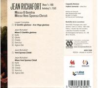 CAPPELLA MARIANA / VOJTECH SEMERÁD JEAN RICHAFORT: MISSA O GENITRIX; MISSA VENI