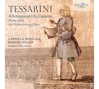 Cappella Musicale Enrico Stuart - Tessarini: Allettamenti da Camera for Violin & Bass - CD