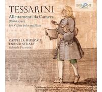 Cappella Musicale Enrico Stuart - Tessarini: Allettamenti da Camera for Violin & Bass - CD