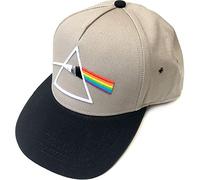 Pink Floyd Baseball Cap Dark Side of the Moon Prism Band Logo new Official Sand