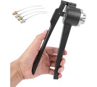 capping tool, Perfume Capping Tool Bottle Vial Crimper 13/15/20mm, Glass Sealing Tools, Machine Manual(20 Mm)