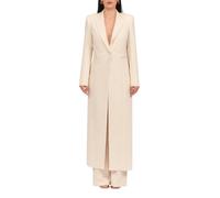 Cappotto Lungo Monopetto - female - Patrizia Pepe - Single-Breasted Coats - Beige - S - Coats S