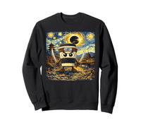 Cappuccino Assassino Starry Night Total Solar Eclipse 2026 Sweatshirt