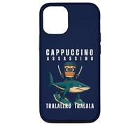 Cappuccino Assassino Tralalero Tralala Italian Brainrot Meme Case for iPhone 12/12 Pro