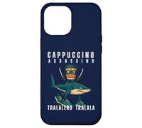 Cappuccino Assassino Tralalero Tralala Italian Brainrot Meme Case for iPhone 12 Pro Max