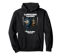 Cappuccino Assassino Tralalero Tralala Italian Brainrot Meme Pullover Hoodie