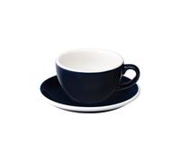 Cappuccino cup with a saucer Loveramics Egg Denim, 200 ml