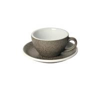 Cappuccino cup with a saucer Loveramics Egg Granite, 200 ml
