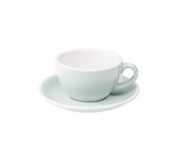 Cappuccino cup with a saucer Loveramics Egg River Blue, 200 ml