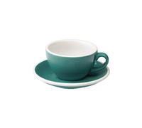 Cappuccino cup with a saucer Loveramics Egg Teal, 200 ml