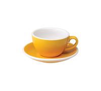 Cappuccino cup with a saucer Loveramics Egg Yellow, 200 ml