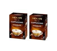 Cappuccino Gold Chocolate Flavour Instant Coffee (Cappuccino Mocha) - Creamy Coffee & Cocoa Beverage Powder - 2 x 100g Twin Pack | 16 Sachets | Rich Café-Style Drink