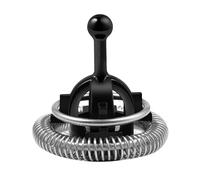 Cappuccino Maker Whisk Frother - Metal Mixer Insert, Coffee Machine Part | High-Speed Rotation Attachment with, Replacement for Latte Foam Brewing Cleaning Kitchen Use
