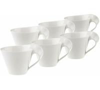 Cappuccino Tea Coffee Mugs x 6 - Villeroy & Boch 400ml Cups