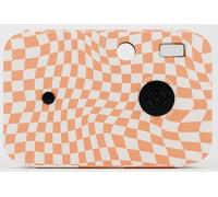 Cappy Camera Interchangeable Case | Eco-Friendly Replacement Protective Shell for The Cappy Screen-Free Digital Camera (Orange Groovy Checkers)