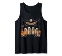 Cappy Halloween Costume Funny Ghost Capybara Witch Pumpkin Tank Top