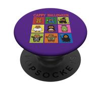 Cappy Halloween Funny Capybara Costumes Cute Spooky Animals PopSockets Adhesive PopGrip