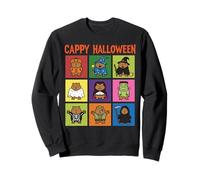 Cappy Halloween Funny Capybara Costumes Cute Spooky Animals Sweatshirt