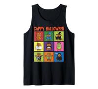 Cappy Halloween Funny Capybara Costumes Cute Spooky Animals Tank Top