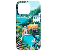 Capri Art Italy Aesthetic Case for iPhone 16 Pro