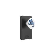 Capri Blue Dolphin Mediterranean Sea Italy Nature Travel PopSockets PopWallet for MagSafe