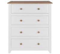 Capri Chest - 4 Drawer - White